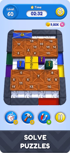 Solve puzzles